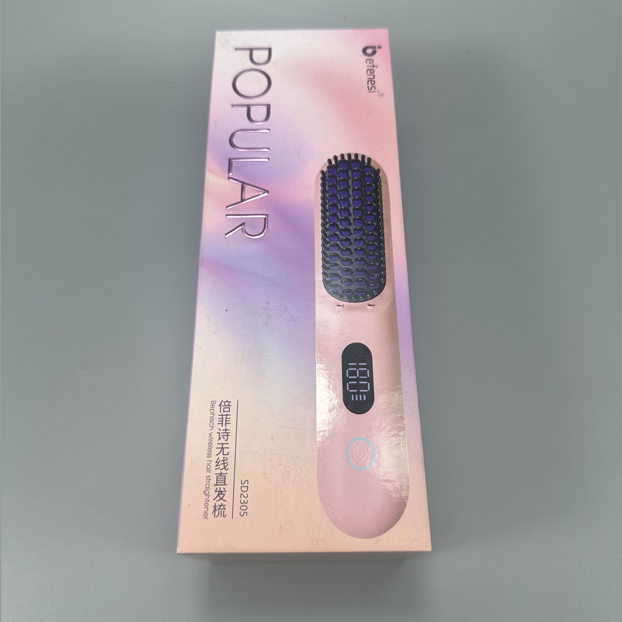 Efenesi popular hair straightening comb box 01