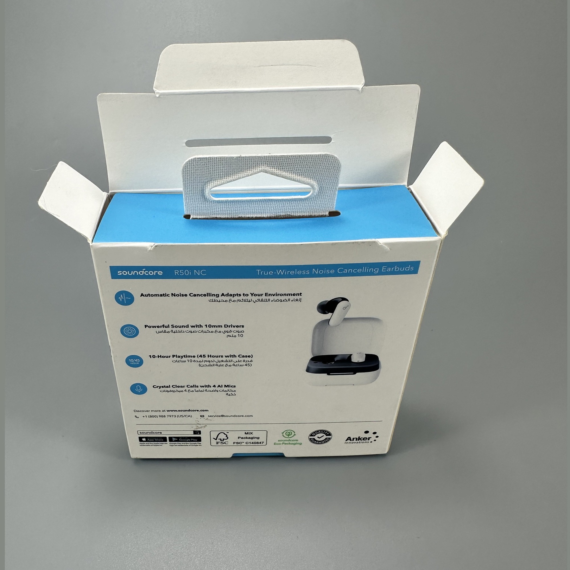 Soundcore r50i nc earbuds box 07